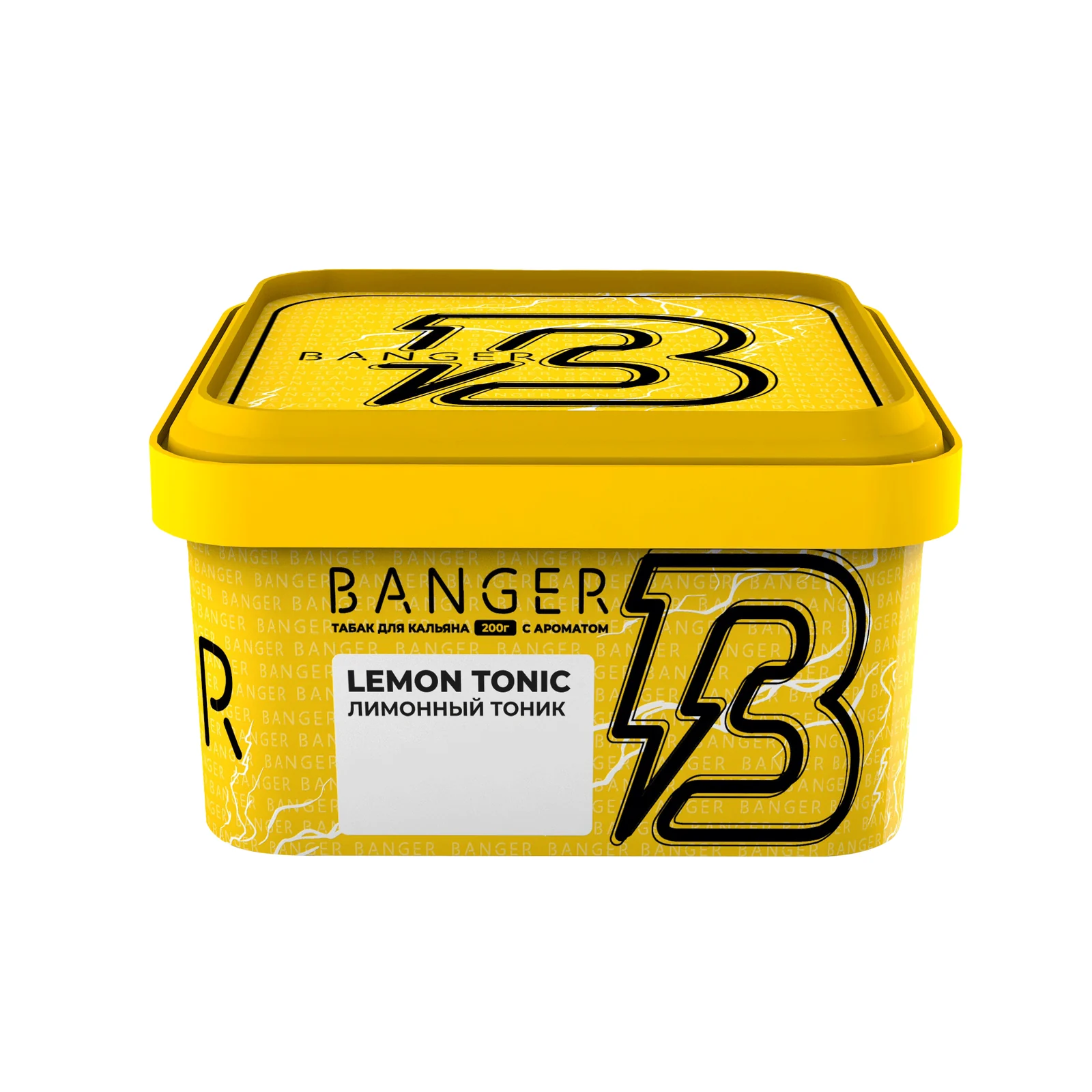 2 Табак для кальяна Banger LEMON TONIC (Лимонный тоник) 25 гр.