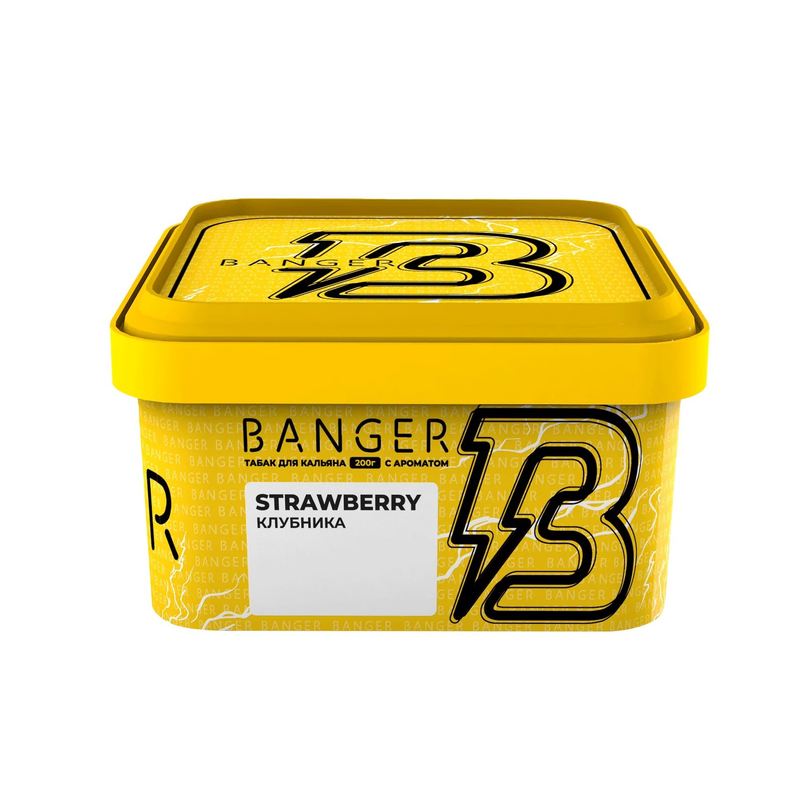 2 Табак для кальяна Banger Strawberry (Клубника) 25 гр