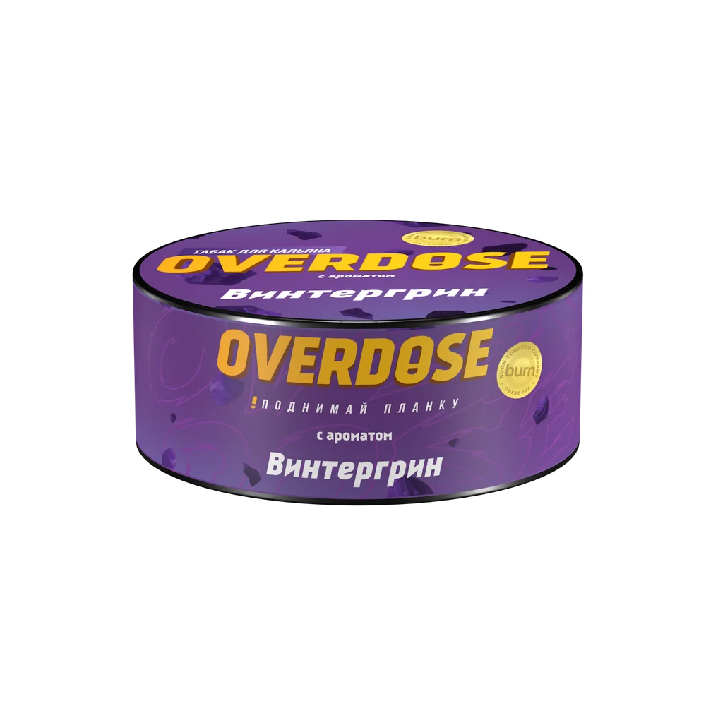 Табак для кальяна Overdose Wintergreen (Винтергрин), 25гр