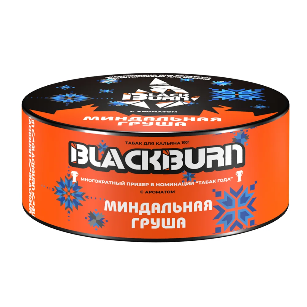 Табак для кальяна BLACKBURN с ароматом «Миндальная груша», 100гр