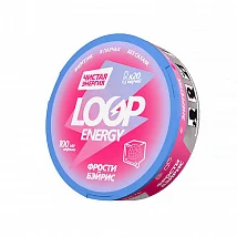 Жевательный энергетик Loop Energy - Frosty Berries (Мята и малина)