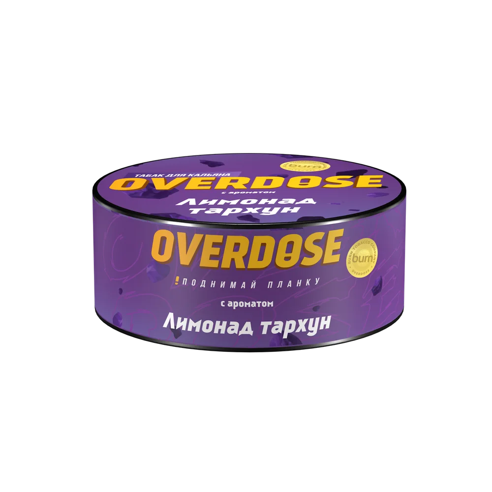Табак для кальяна Overdose Tarhun (Лимонад Тархун) 25гр