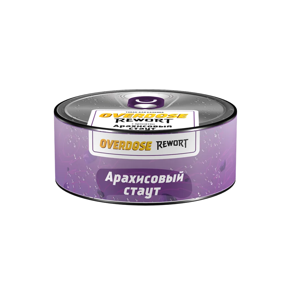 Табак для кальяна Overdose Peanut Stout (Арахисовый стаут) 25гр